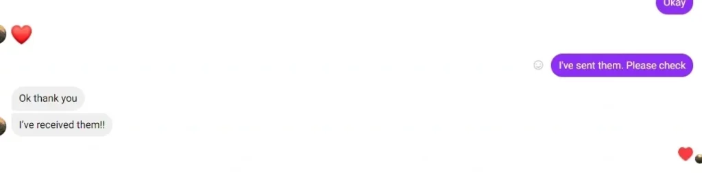 Positive reviews from Tyrion Papers' Facebook and Instagram pages, featuring comments from satisfied customers.