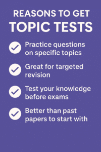 How to use topic tests in GCSE revision